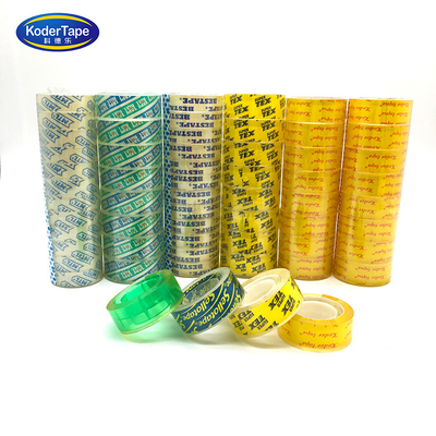 Transparent Crystal Clear Bopp Stationery Tape In 1 Inch Plastic Core