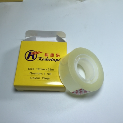 Easy Tear Type Clear Bopp Stationery Adhesive Packing Tape for Sutdent