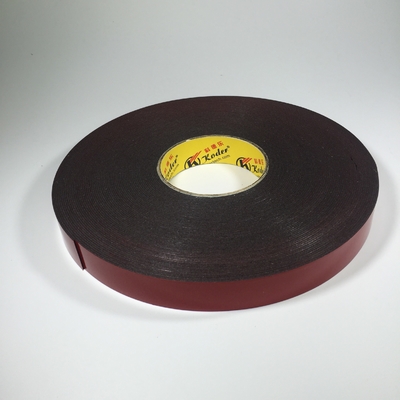 1MM 2MM 3MM Black EVA Double Sided Adhesive Foam Tape In Solvent Glue