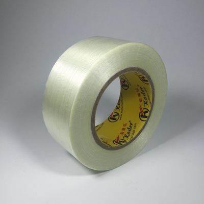 PET Fiberglass Mesh Filament Transparent Adhesive Tape Double Sided For Carpet Excellent Self Adhesion