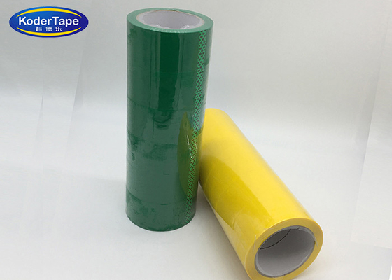 Green Color Bopp Packing Adhesive Tape Slitting Roll 48mm X100m