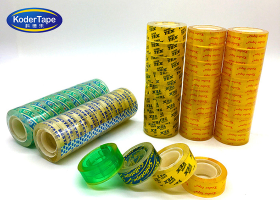 Branded High Tack Office Stationery Bopp Tape In Good Adhesion