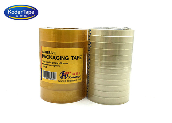 24mm Bopp Stationery Tape For School Supermarket Chain Stores , Packing Adhesive Tape