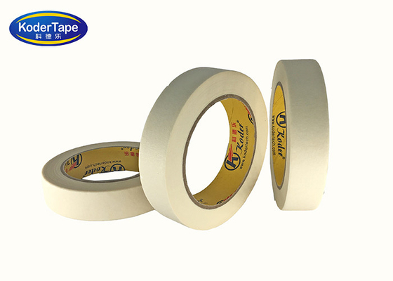 White Color Crepe Paper Panting Colored Masking Tape For General Purpose