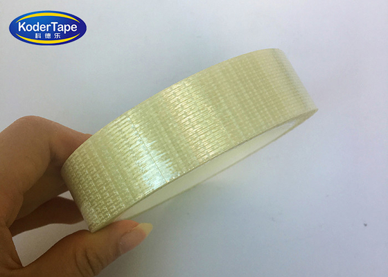 PET Film with Glass Yam Transparent High-Adhesive Reinforced Polyester Fiber Tape