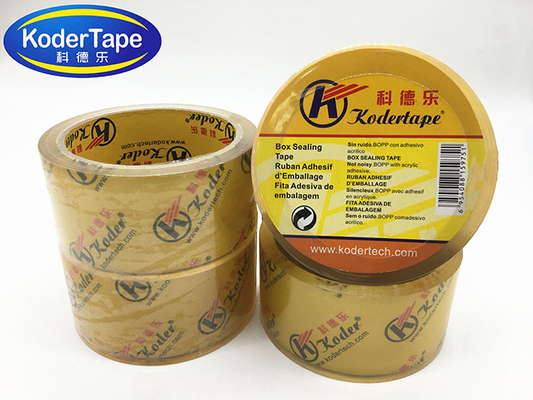 Water Based Adhesive Super Clear Bopp Self Adhesive Tape From 35mic To 90mic Thickness