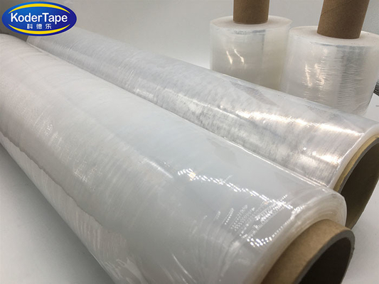 Stretchable Anti Cracking Strength 35 Mic Pallet Stretch Film