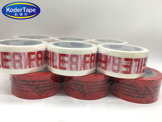 White Color Based Bopp Printed Packing Adhesive Tape For Box Sealing Bundling