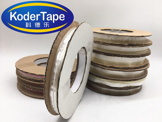 No Residue Plastic Self Adhesive Resealable Reclose Bag Sealing Tape For Clothing Bags