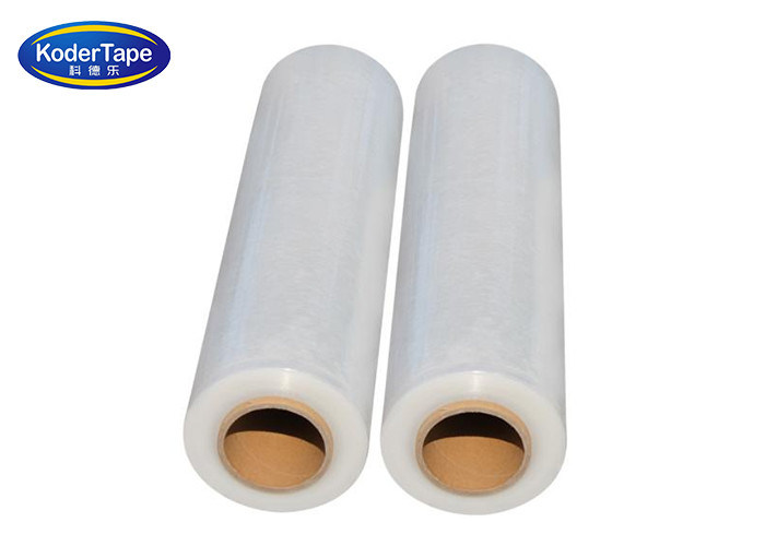 Stretchable Lldpe Stretch Film , Clear Plastic Film For Various Wraping