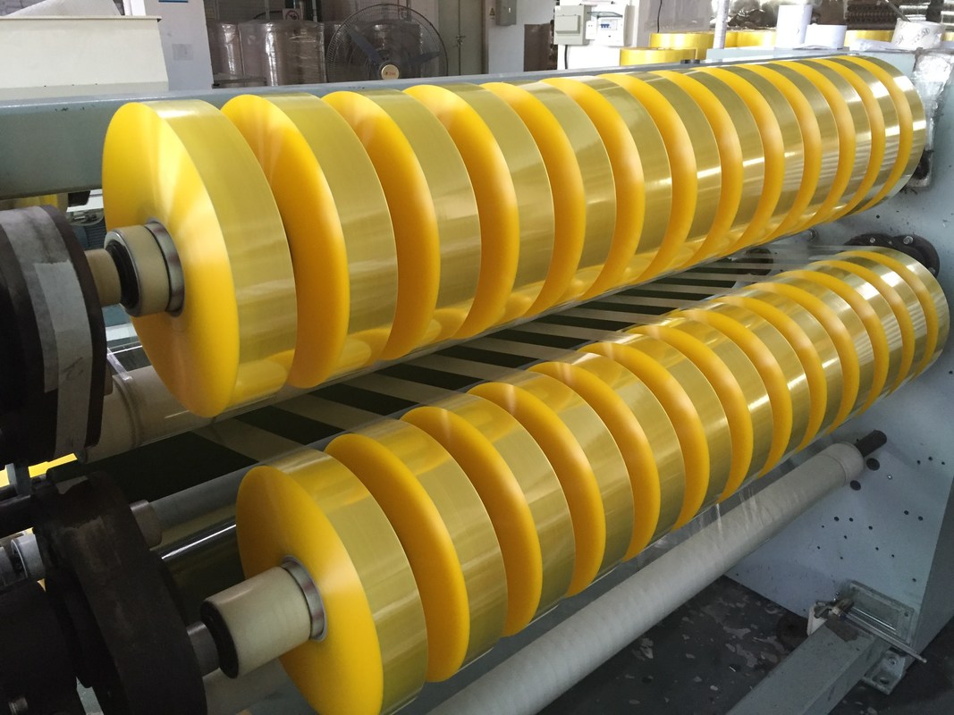 Heavy Duty Packing Tape 48MM X 1000M Printable Jumbo Roll In Yellowish
