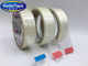 Heat Resistant PET Fiberglass Mesh Double Sided 500m Filament Strapping Tape