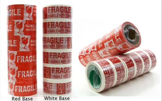 Custom Printed BOPP Packing Tape With Logo Fragile Tape Heavy Duty Shipping Box Tape With Company Logo