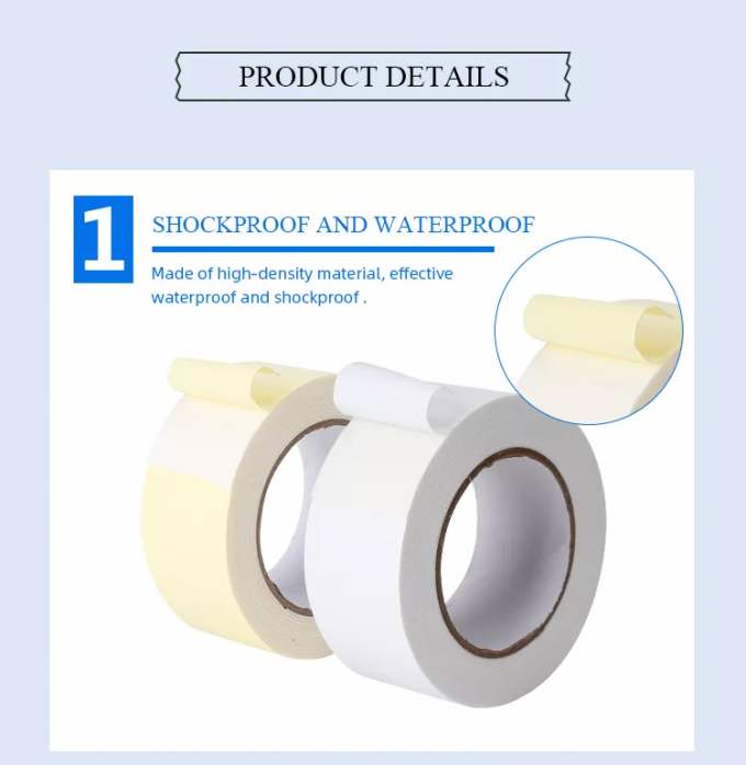 3mm Foam Adhesive Tape Double Sided Foam Mounting Tape