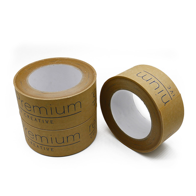 1000m Printed Self Adhesive Kraft Paper Gummed Tape for Carton Packing