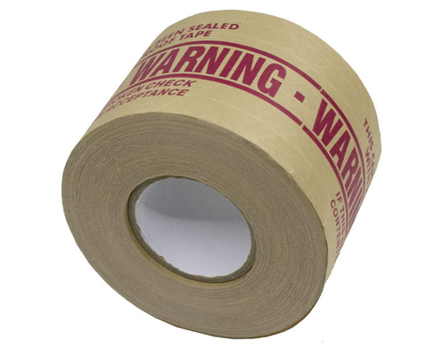 Environmentally Friendly Flatback Kraft Paper Adhesive Tape 70mm X 50yards