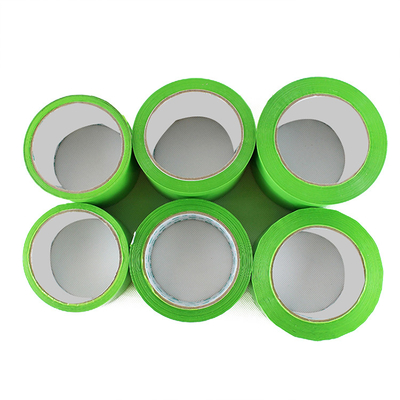 45micx48mmx100m Electrical BOPP Adhesive Tape Green Insulation Tape ODM