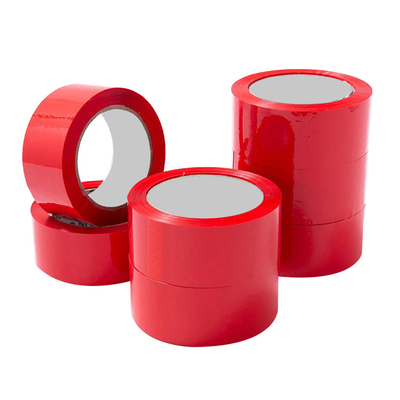 Waterproof Red Bopp Tape Bopp Carton Sealing Tape anti Corrosion