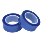 Blue Polyester PET Adhesive Tape Silicone Masking Tape For Glass