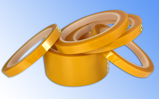 Waterproof Electroplating Yellow PET 6 Inch Masking Tape Wear Resistant