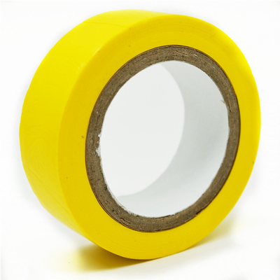 Waterproof Insulation PVC Tape 25mm Yellow Flame Resistant