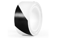 TUV Polyvinyl Chloride PVC Adhesive Tape 50mm Black White Stripes