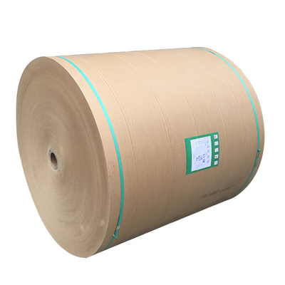 Recycled Wrapping Brown Kraft Paper Jumbo Roll 100% Virgin Wood Pulp