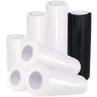 Customized PE Lldpe Jumbo Stretch Film Pallet Wrapping Plastic Roll For Goods Parcel Packing
