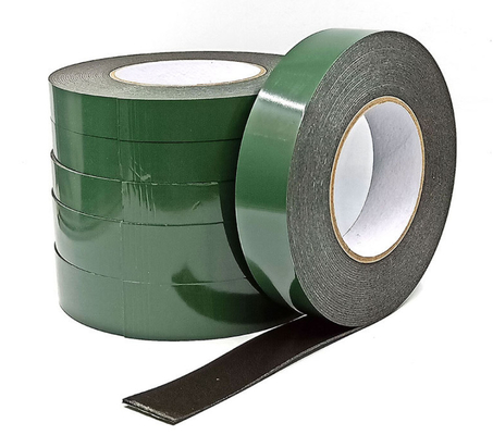 PE Double Sided 10mm Foam Tap Green Film Strong Sponge