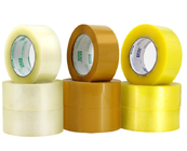 50um Thickness 160m Length Transparent No Noise Hot Melt Adhesive Bopp Silent Packing Adhesive Tape