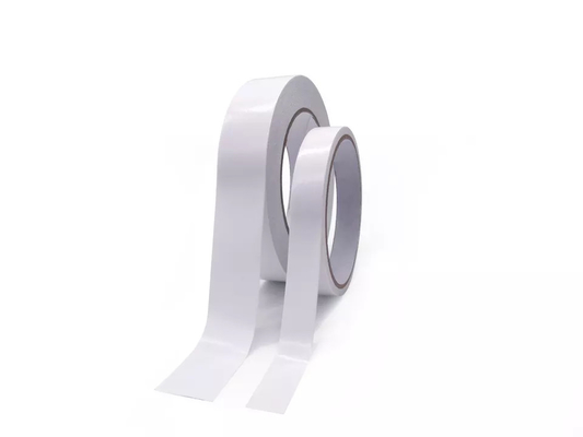 15 / 20mmx50m White Release Paper Double Sided Tape Tissue Paper Packing Tape