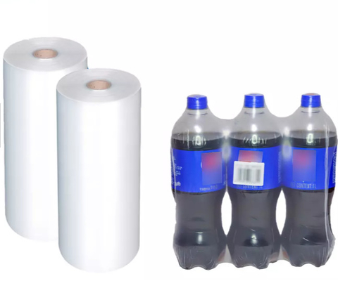 Flame Retardant Custom Printed Pe Shrink Packing Film 75 Micron Lldpe Shrinkable Film Heat Shrink