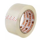 40mic 48mm*100yards Water Activated Clear Transparent Bopp Packing Adhesive Packaging Tape