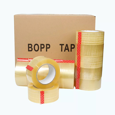 BOPP Adhesive Tape Clear Packing Package Tape 48mm X 60/66/100/150m Sticky Packaging Sealing Box