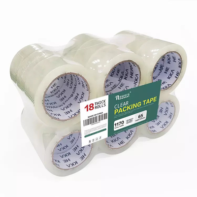 Super Clear Low Noise BOPP Packing Tape Sealing Pressure Sensitive Tape Waterproof