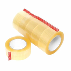 Water Activated Shrinking Packing Yellowish Transparent Clear Tape Packaging Sticky Tape For Packing