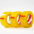 Customized Packaging Adhesive Shipping Tape Clear Yellow Plastic BOPP Packing Tape