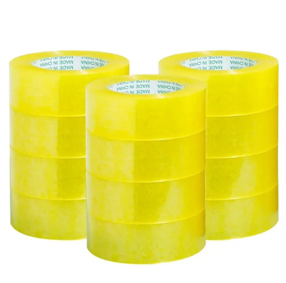 Custom Printed BOPP Adhesive Tape Rolls Adhesive Packing Sealing Tape For Carton