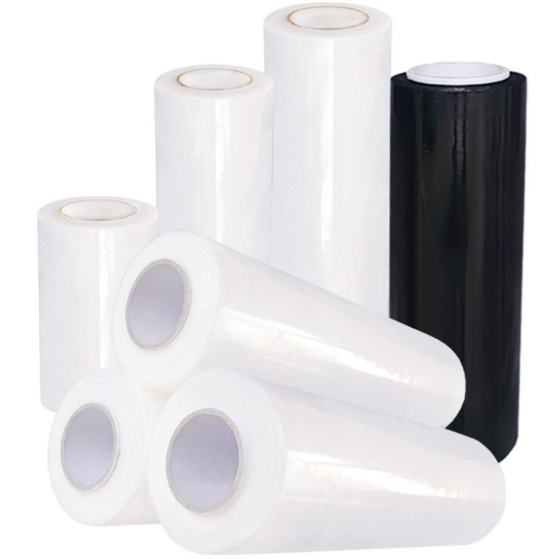 Customized PE Lldpe Jumbo Stretch Film Pallet Wrapping Plastic Roll For