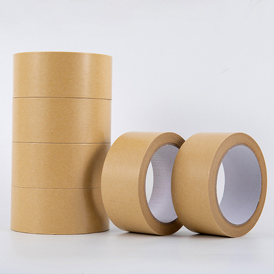 Customised Flatback Hot Melt Kraft Paper Tape 50mmx150m