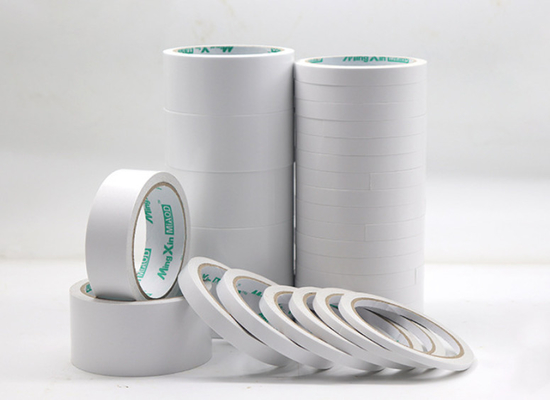 12mm White Double Sided Tissue Paper Packing Adhesive Tape Heat Resistant Oem