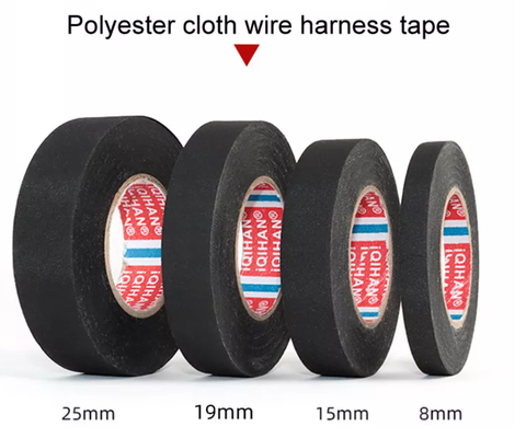 32mm Flannelette Harness Packing Adhesive Tape Temperature Resistance