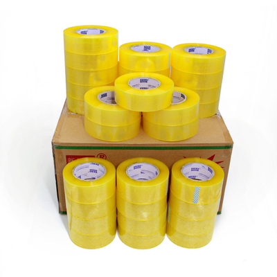 Transparent Yellow BOPP Adhesive Tape for Packing