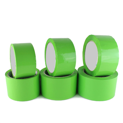 45micx48mmx100m Electrical BOPP Adhesive Tape Green Insulation Tape ODM