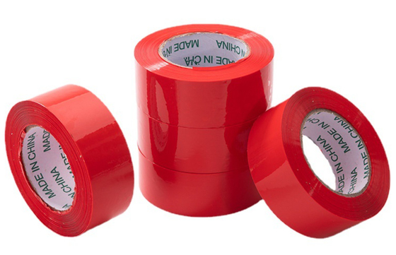 Waterproof Red Bopp Tape Bopp Carton Sealing Tape anti Corrosion