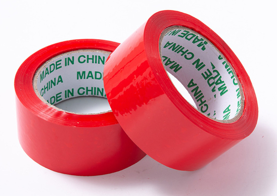 Waterproof Red Bopp Tape Bopp Carton Sealing Tape anti Corrosion