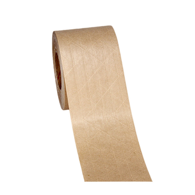 Degradable Kraft Sealing Reinforced Gummed Tape Self Adhesive Custom