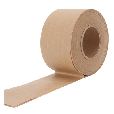 Degradable Kraft Sealing Reinforced Gummed Tape Self Adhesive Custom
