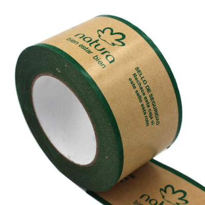 ODM Self Adhesive Brown Gummed Kraft Paper Adhesive Tape Water Activated