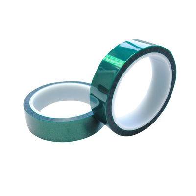 2 inch Insulation PET Adhesive Tape Green Pet Polyester Silicone Masking Tape